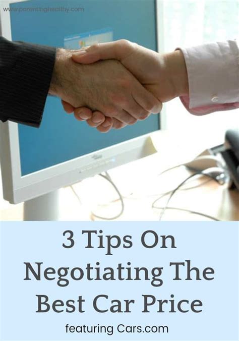 Tips On Negotiating The Best Car Price - Parenting Healthy