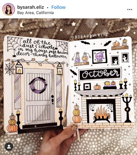 October Bullet Journal Inspiration - Rae's Daily Page