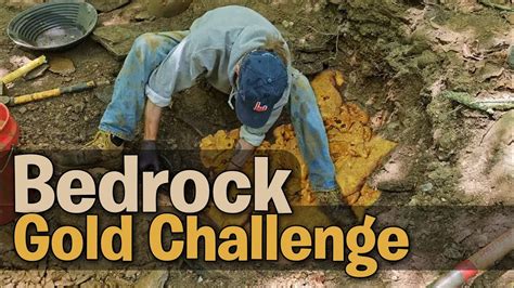 Bedrock Crevice Challenge Gold Prospecting Youtube