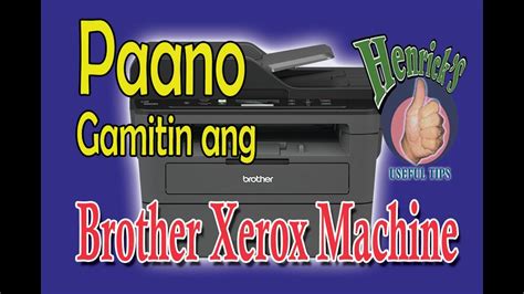 How To Operate Xerox Machine Brother Dcp Youtube