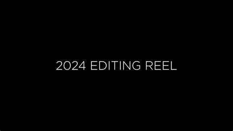 Showreel 2024 Kylian Loret Youtube