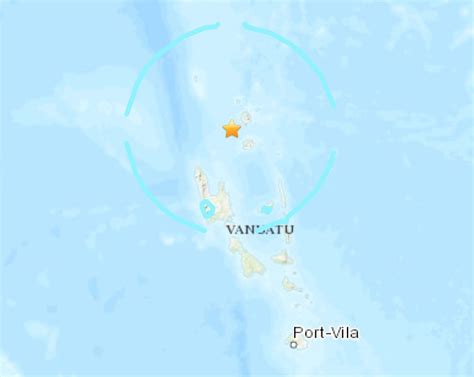 Un Sismo De Magnitud Sacude El Archipi Lago De Vanuatu Usgs