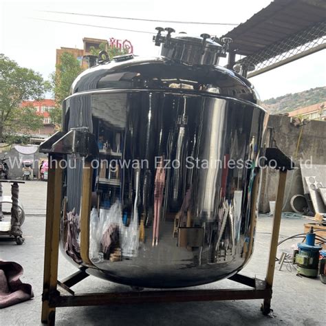 Ezo Stainless Steel Sanitary Grade Sterile Vacuum Dairy Products