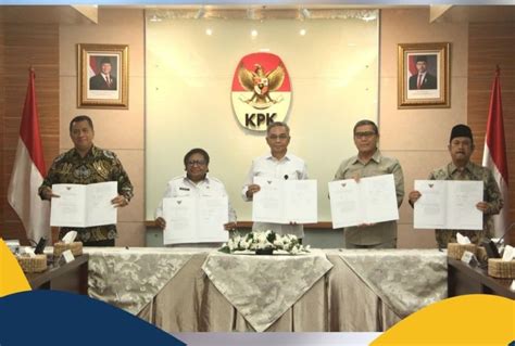 Kementerian ATR BPN Tandatanganan SKB Timnas PK Dan Pelaksanaan Aksi