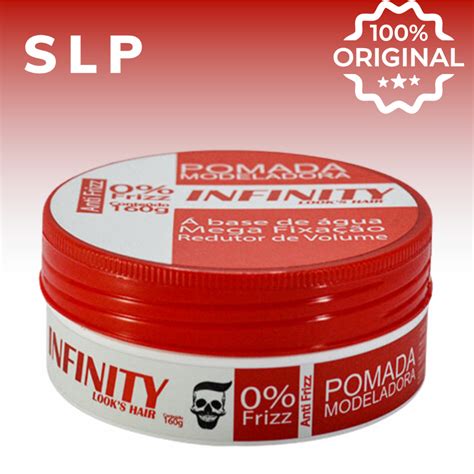 Pomada Modeladora Anti Frizz Morango Infinity Look S Hair G Shopee