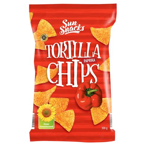 Sunsnacks Tortilla Chips G Paprika Aldi S D