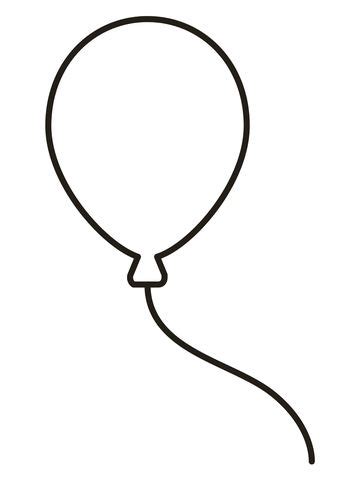 Ballon Coloriage Coloriage Ballon Coloriage Dessin Ballon