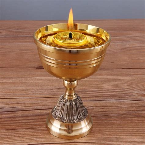 Brass Kapoor Aarti Diya With Wooden Handle Artofit