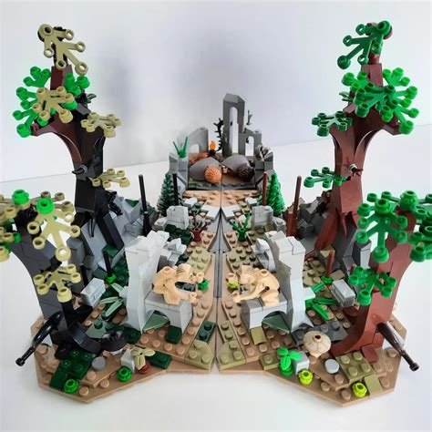 LEGO IDEAS Exploring The World Of Middle Earth Scene Gollum And