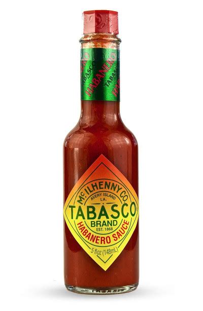 Sauce Tabasco Habanero Le Tabasco Le Plus Fort De La Gamme