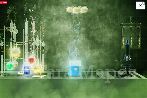 Mad Science Lab Background