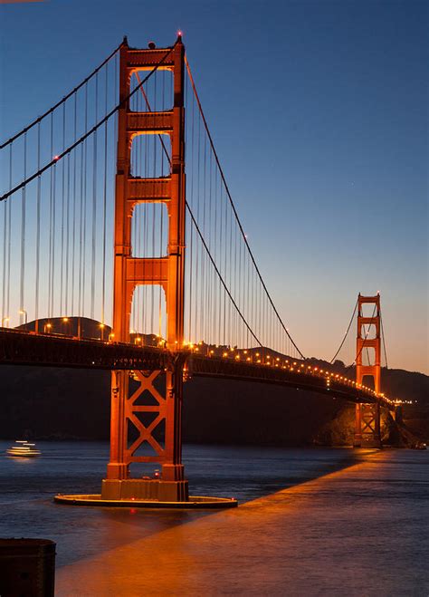 Golden Gate Bridge At Dusk Photograph By Matthew Bamberg Pixels