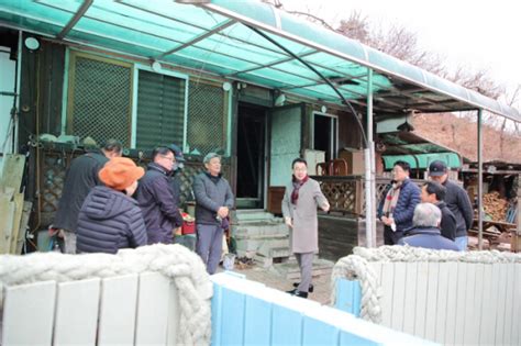 하승철 하동군수 화재 피해가구 찾아 위로 불교공뉴스