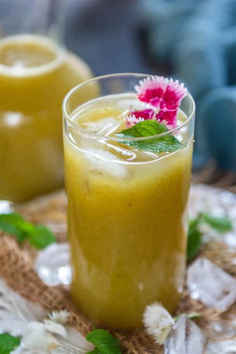 Aam Panna Recipe Tangy Raw Mango Drink Video