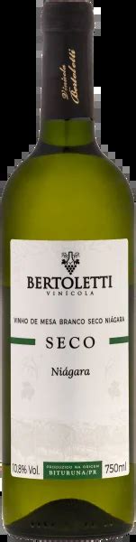 Vinho De Mesa Branco Seco Ni Gara Ml Vin Cola Bertoletti