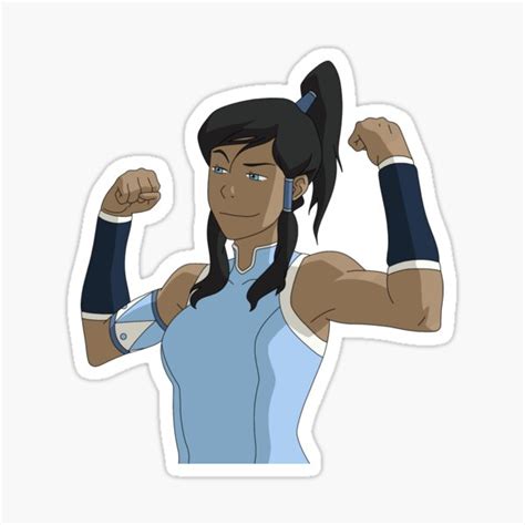 Avatar Korra Legend Of Korra Sticker For Sale By Avatar Atla Art