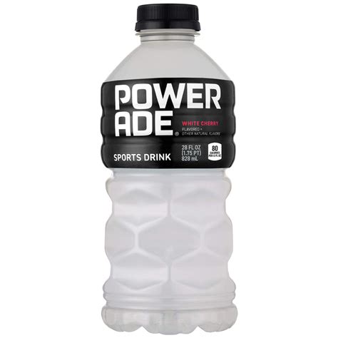 Powerade White Cherry 28 Fl Oz Popular Items