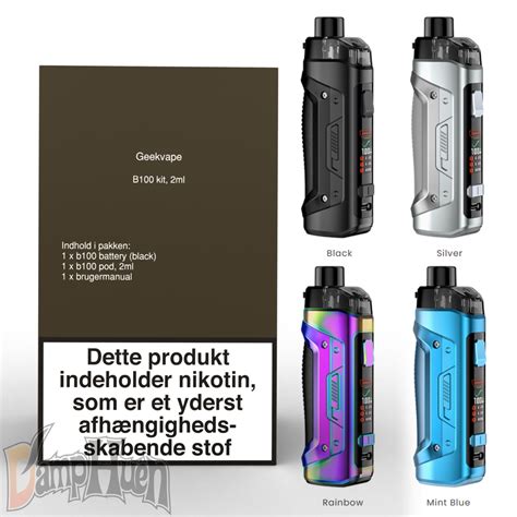 GeekVape B100 Kit Perfekt Til Hygge Damperen