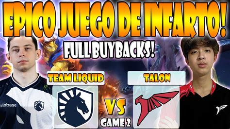 TEAM LIQUID VS TALON BO3 GAME 2 NISHA ZAI VS 23SAVAGE THE LIMA