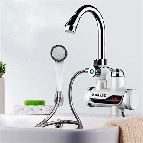 Electric Instant Hot Water Tap With Hand Shower Wall Mount ShopZ Reviews On Judge Me