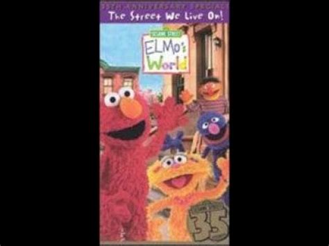 Elmo S World The Street We Live On 2004 VHS Full Screen YouTube