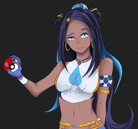 Nessa Sketch Pokemon Sword And Shield Fanart By Astro09 13 On Deviantart