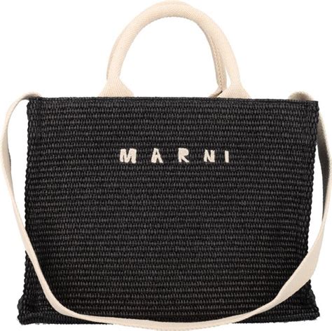 Marni Tropicalia Logo Embroidered Small Tote Bag ShopStyle