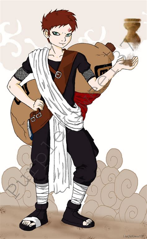 Gaara of the Sand Village by PurpleKiwee-137 on deviantART