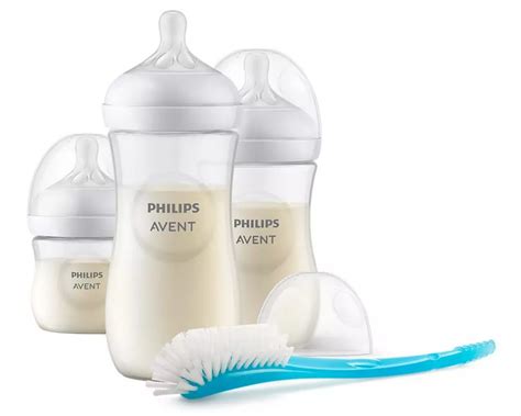 Philips Avent Zestaw Butelek Szczotka Natural Response Scd