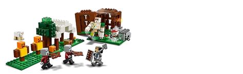 Lego 21159 Minecraft The Pillager Outpost Action Figures Building Set