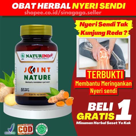 Jual Obat Nyeri Sendi Lutut Pengapuran Tulang Herbal Joint Nature