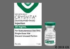 Crysvita Burosumab Uses Side Effects Dosage Reviews