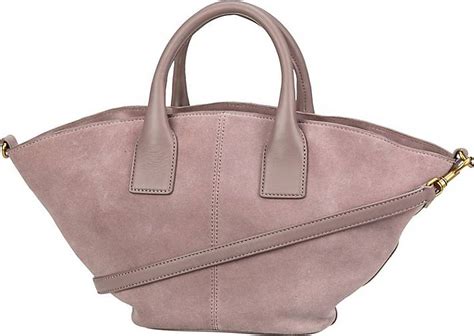 Liebeskind Handtasche Mica Suede Shopper S In Grau Apricot Bestellen