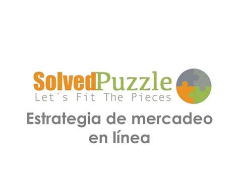 Estrategia de mercadeo en línea | PPT