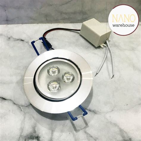 Jual Lampu Downlight Led Panel Watt Mata Plafon X Watt Shopee