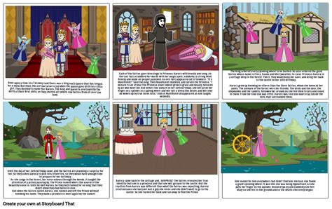 Sleeping Beauty English Storyboard By A