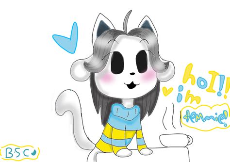 Temmie By Blue Sky Cat On Deviantart