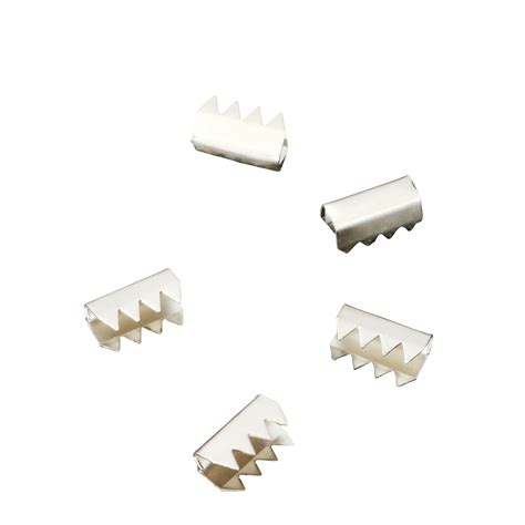 metal cord clips      mm nickel plated sprintis