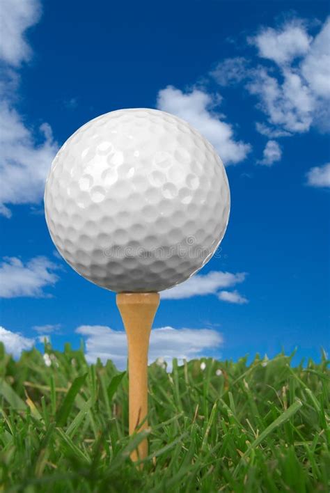 Golf ball close-up stock image. Image of grass, hobby - 2443769