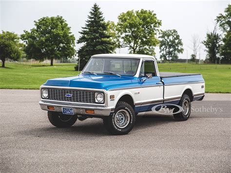 1972 Chevrolet Cheyenne Pickup Auburn Fall 2018 RM Auctions