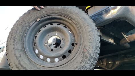 How To Remove A Runner Spare Tire Rd Gen Runner Spare Tire Access