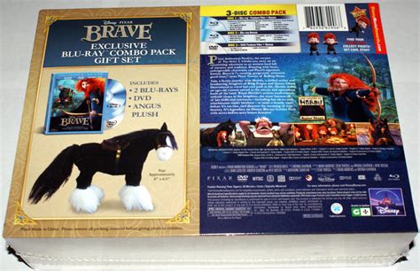 Blu-ray & DVD Exclusives: Brave: Walmart Exclusive Angus Plush Toy (BD)