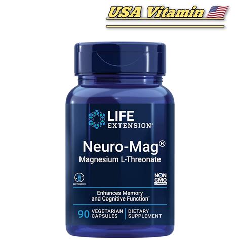 Jual Life Extension Neuro Mag Magnesium L Threonate Vegetarian