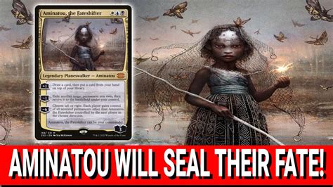 Edh Commander Aminatou The Fateshifter Deck Tech Card By Card Youtube