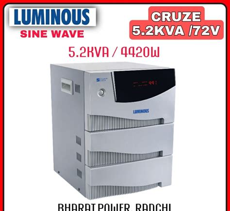 Single Luminous Kva V Cruze Inverter For Small Shops Digital