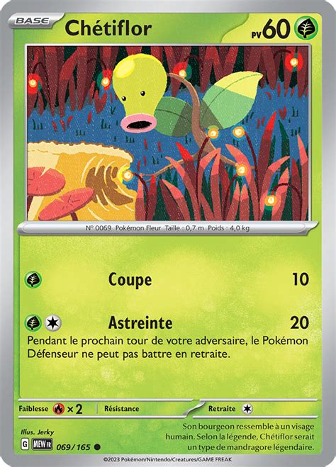 Chétiflor Écarlate et Violet 151 069 Poképédia