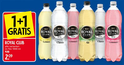 Royal Club Frisdrank Folder Aanbieding Bij Jan Linders Details