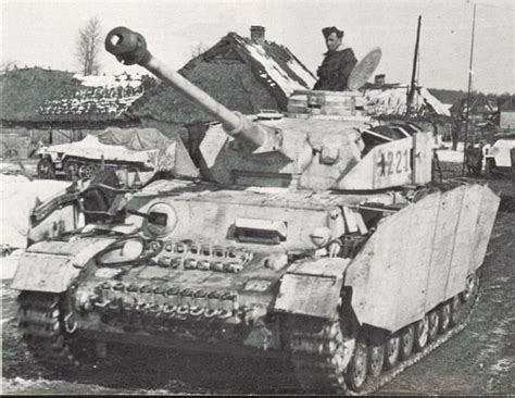 Panzer Iv Ausf H N From Pz Rgt Pz Div Panzer Iv Wwii