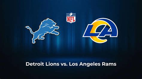 Lions vs. Rams Picks, Best Bets and Prediction – Wild Card Round ...