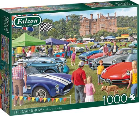 Falcon Puzzel The Car Show Legpuzzel 1000 Stukjes Bol